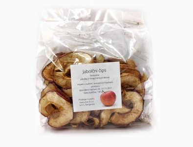 JABOLČNI ČIPS, 130 g